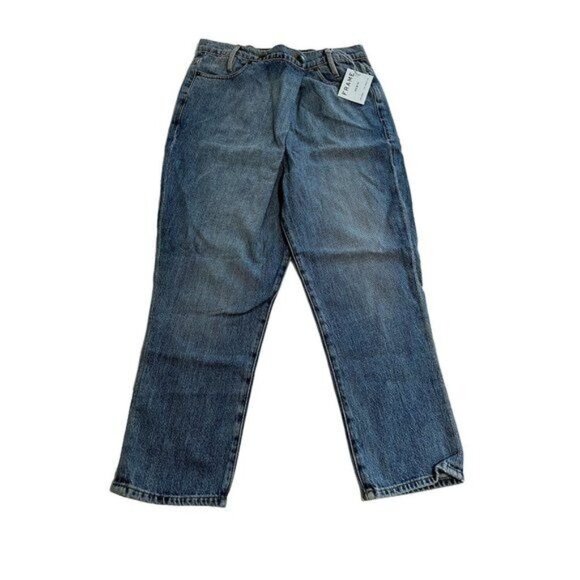 FRAME Denim Cropped Jeans in Blue